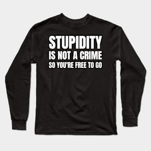 Offensive funny Long Sleeve T-Shirt